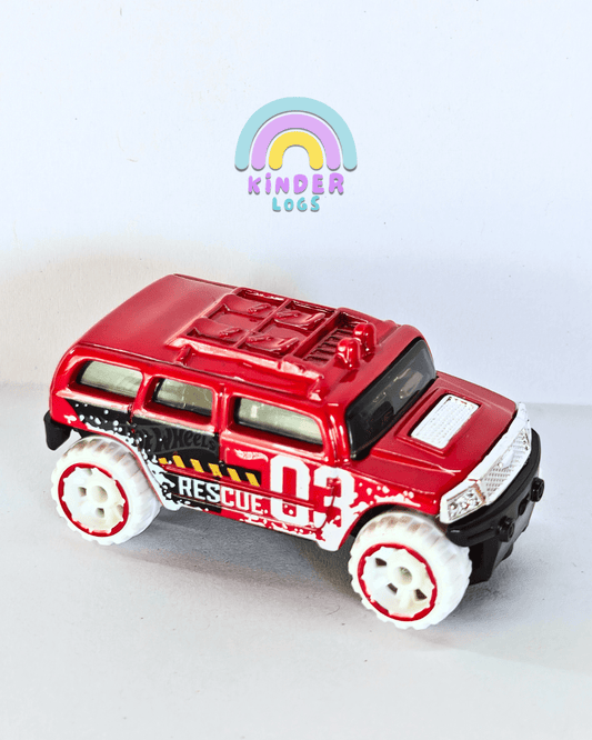 Hot Wheels Rockster - Red (Uncarded - New) - Kinder Logs