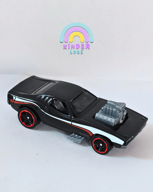 Hot Wheels Rodger Dodger - Black (Uncarded - New) - Kinder Logs