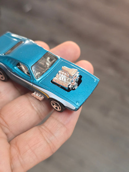 Hot Wheels Rodger Dodger - Teal (Uncarded - New) - Kinder Logs