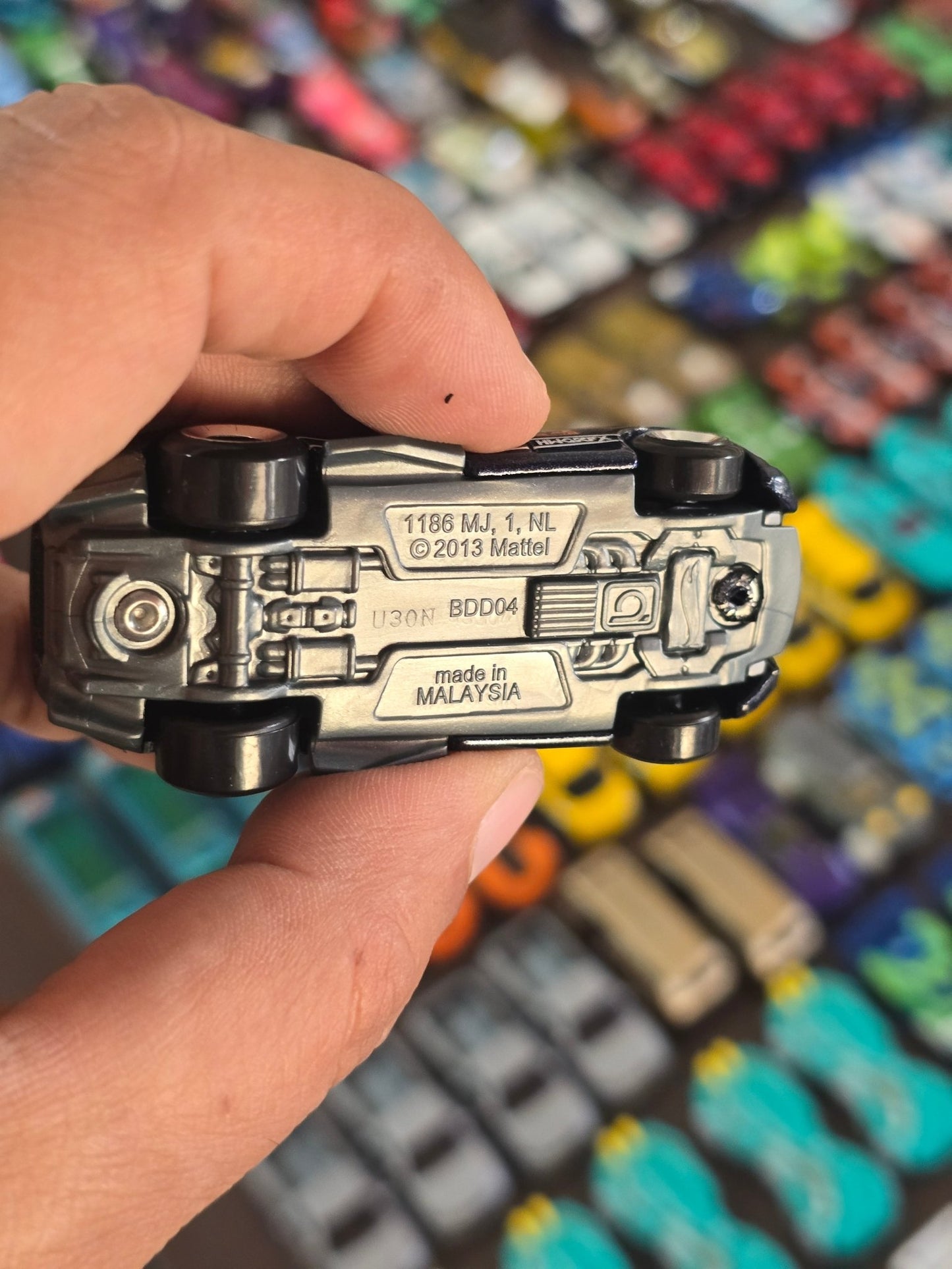 Hot Wheels RRRoadster - Dark Blue (Uncarded - New) - Kinder Logs