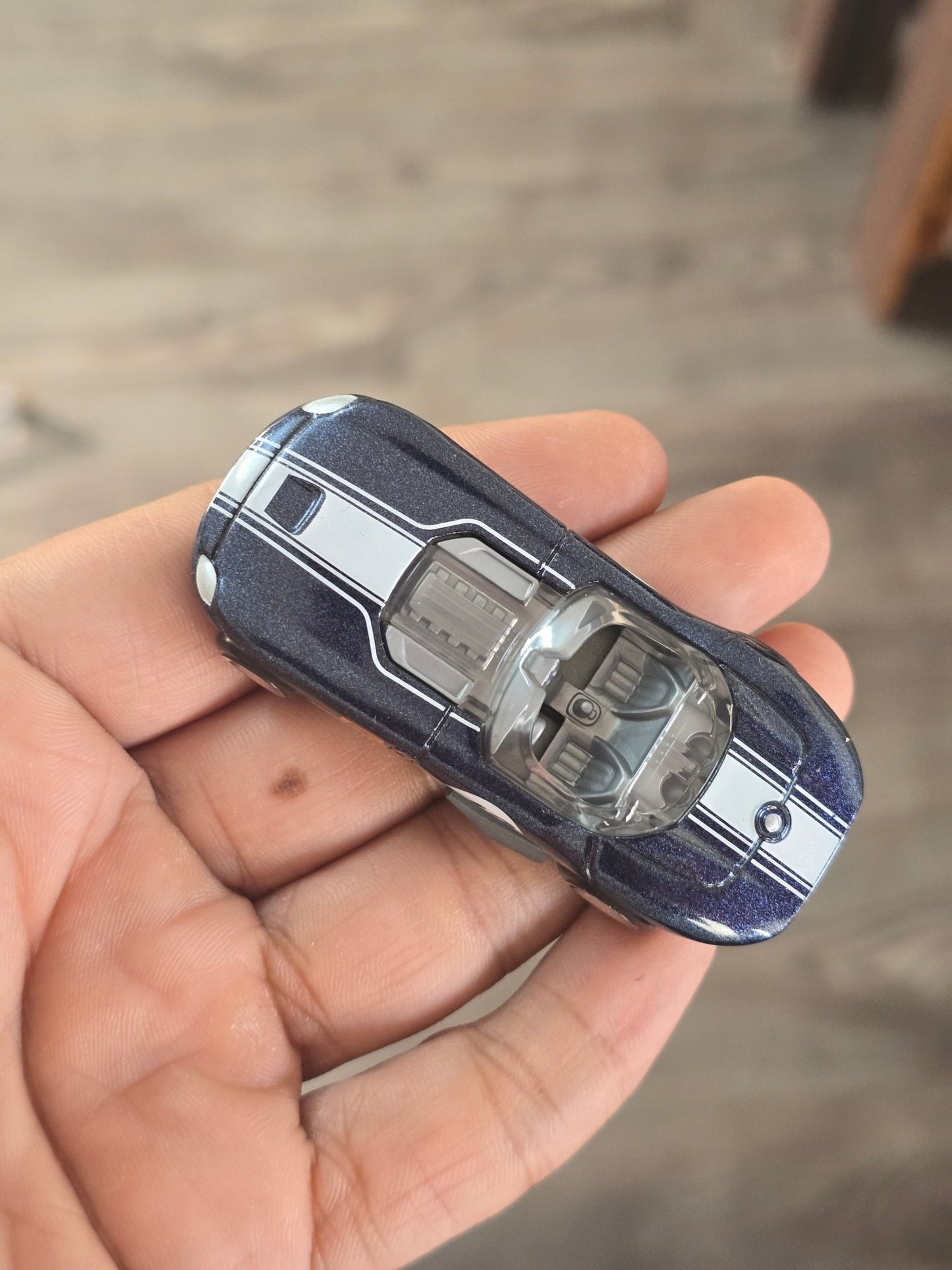 Hot Wheels RRRoadster - Dark Blue (Uncarded - New) - Kinder Logs