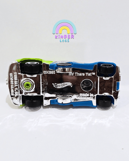 Hot Wheels RV There Yet - Blue - Green (Uncarded) - Kinder Logs