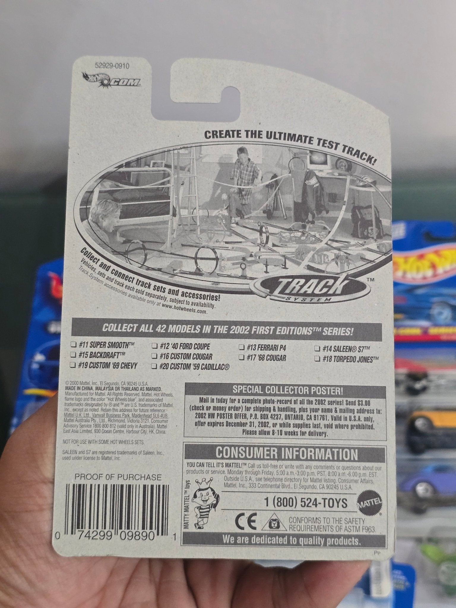 Hot Wheels Saleen S7 - Collector No. 026 - Kinder Logs