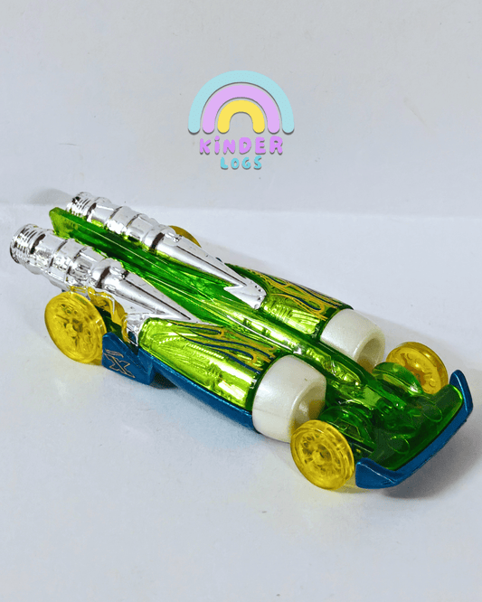 Hot Wheels Salt Shaker - Green (Pre - Owned Car) - Kinder Logs