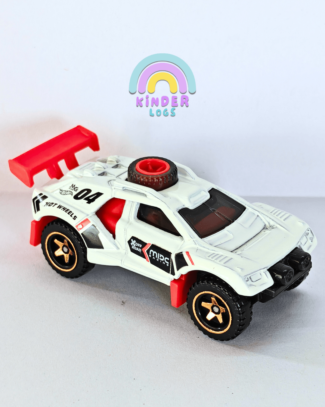 Hot Wheels Sand Burner - White (Uncarded - New) - Kinder Logs