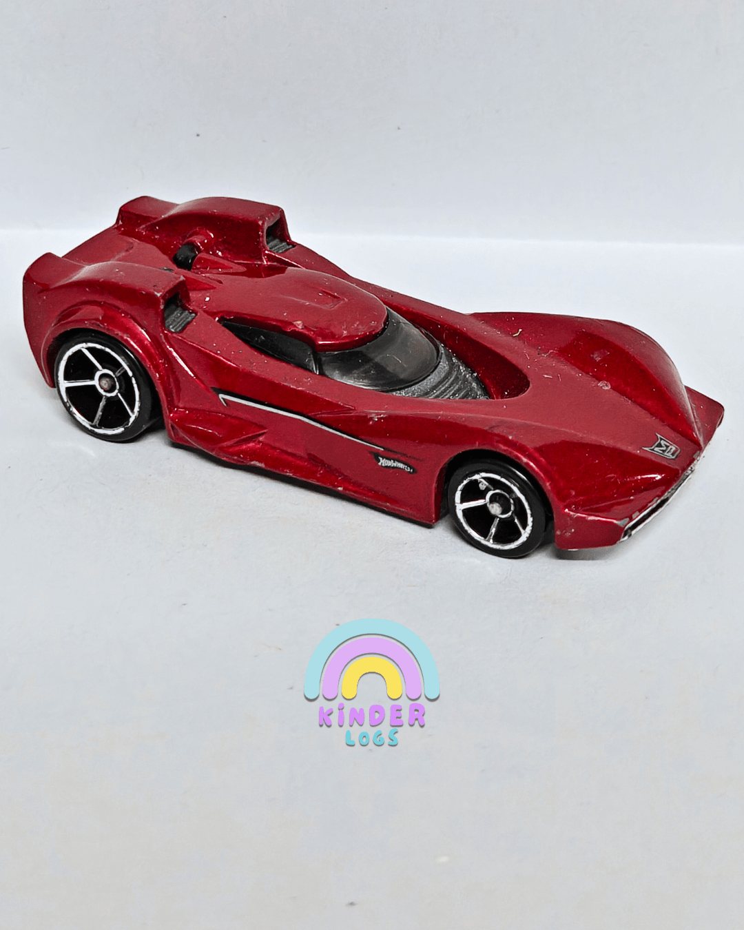 Hot Wheels Scoopa Di Fuego - Red (Pre - Owned Car) - Kinder Logs