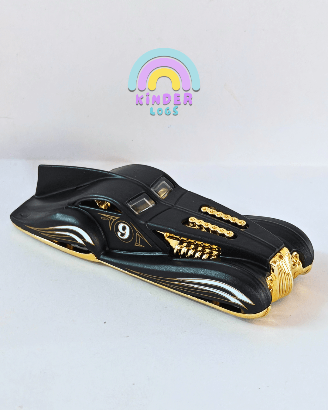 Hot Wheels Screamliner - Black (Uncarded - New) - Kinder Logs