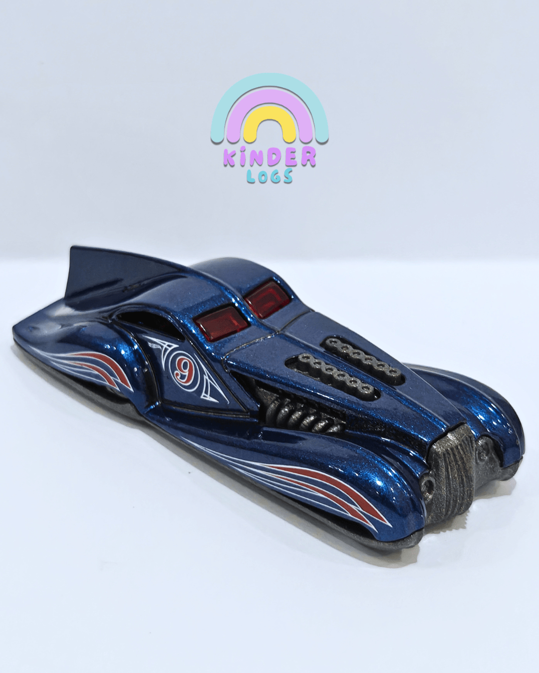 Hot Wheels Screamliner - Blue (Uncarded - New) - Kinder Logs