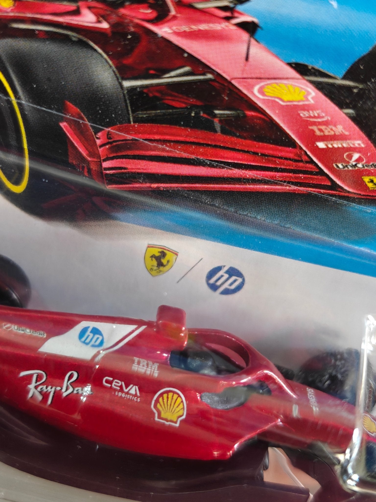 Hot Wheels Scuderia Ferrari HP Formula 1 Car (Imported - Short
