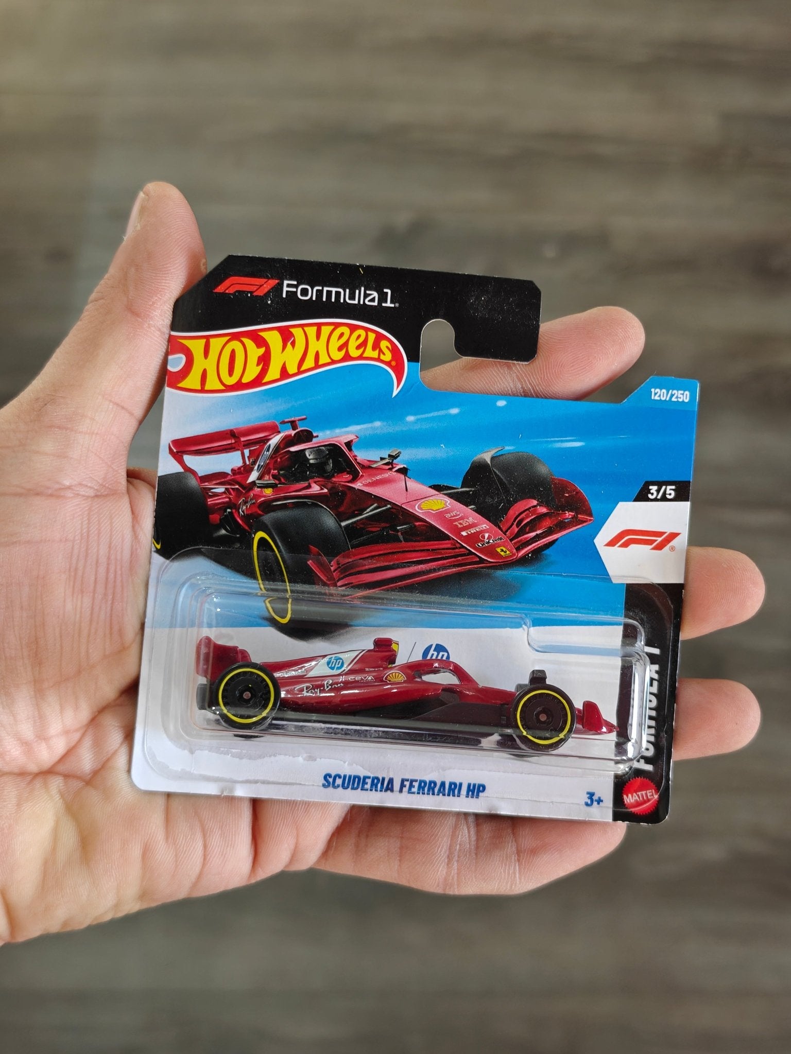 Hot Wheels Scuderia Ferrari HP Formula 1 Car (Imported - Short