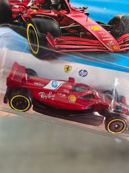 Hot Wheels Scuderia Ferrari HP Formula 1 Car (Imported - Short Card) - Kinder Logs