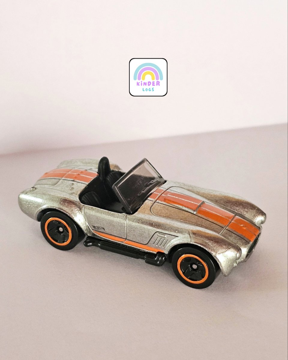 Hot Wheels Shelby Cobra 427 5/C Zamac Edition (Uncarded) - Kinder Logs