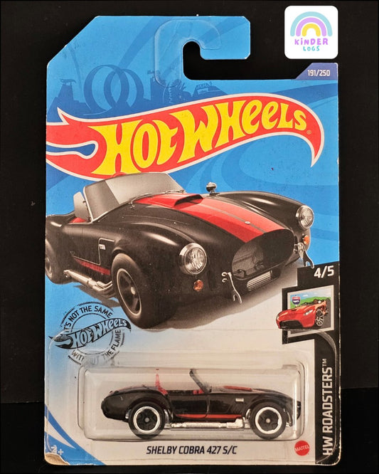 Hot Wheels Shelby Cobra 427 SC - Kinder Logs