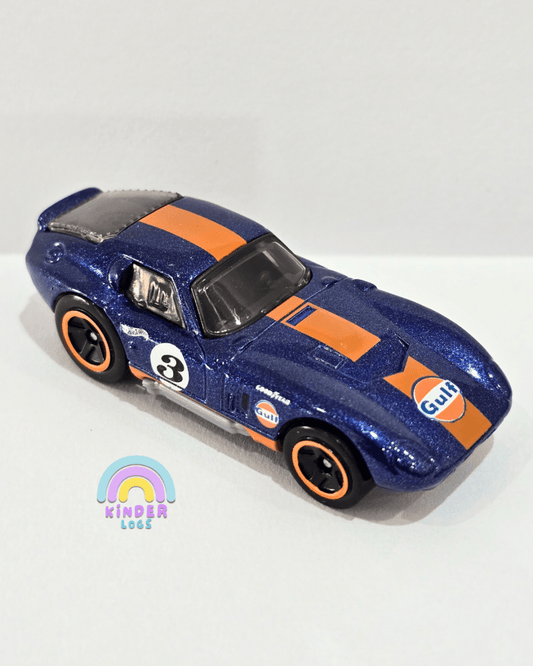 Hot Wheels Shelby Cobra Daytona Coupe Gulf (Uncarded) - Kinder Logs