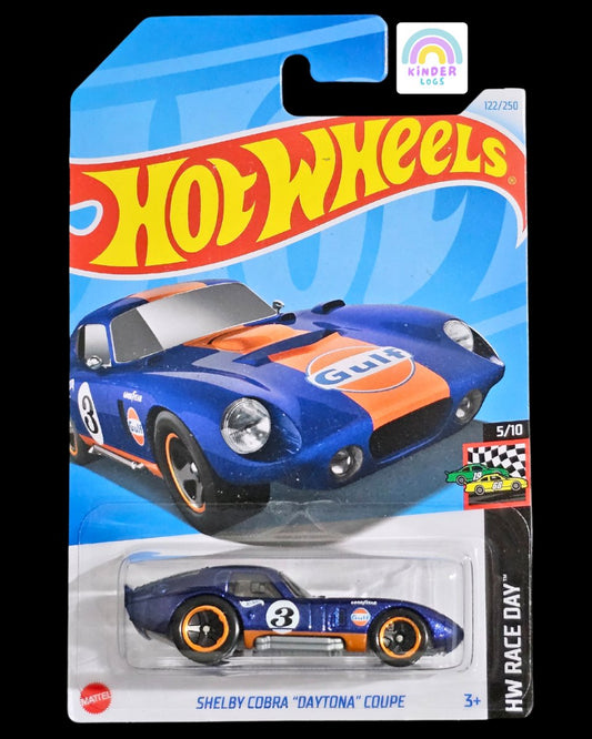 Hot Wheels Shelby Cobra Daytona Coupe (Q Case) - Kinder Logs