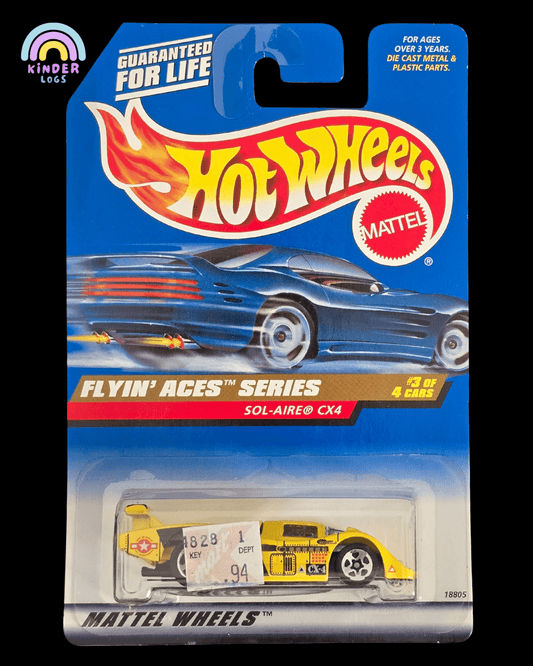 Hot Wheels Sol - Aire CX4 - Flyin' Aces Series - Kinder Logs