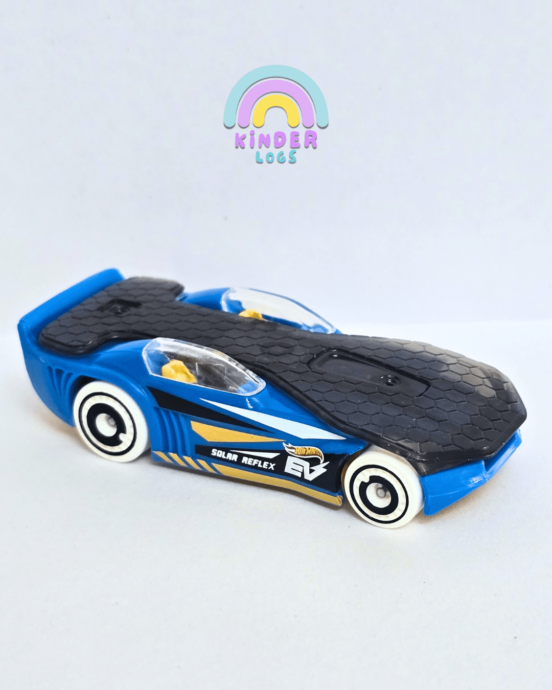 Hot Wheels Solar Reflex - Blue (Uncarded - New) - Kinder Logs
