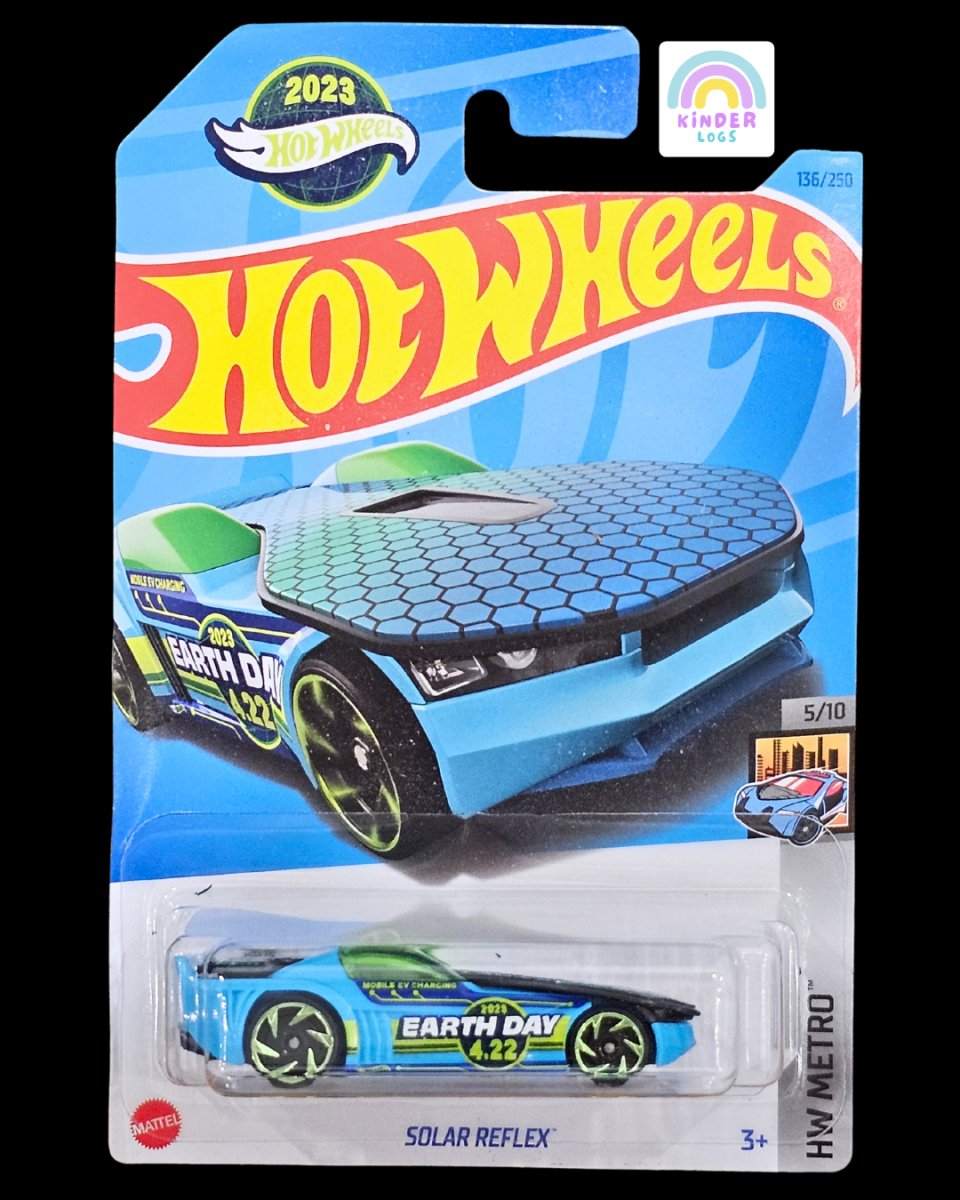 Hot Wheels Solar Reflex Car (Imported) - Kinder Logs