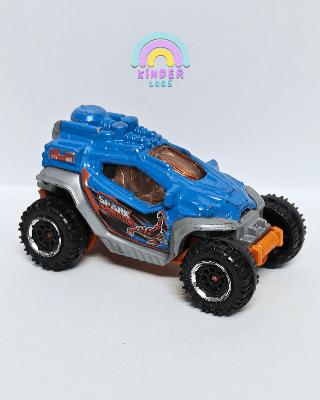 Hot Wheels Spark Arrestor - Blue (Pre - Owned Car) - Kinder Logs