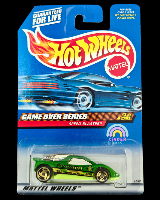 Hot Wheels Speed Blaster Dino Hunt (Imported) - Kinder Logs