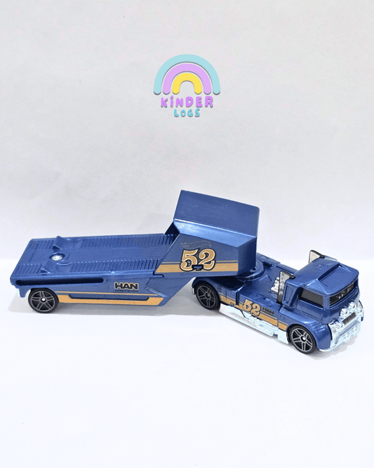Hot Wheels Speed Blaster Trailer Truck (Uncarded) - Kinder Logs
