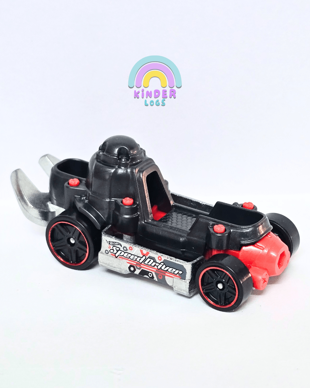 Hot Wheels Speed Driver - Black (Uncarded - New) - Kinder Logs