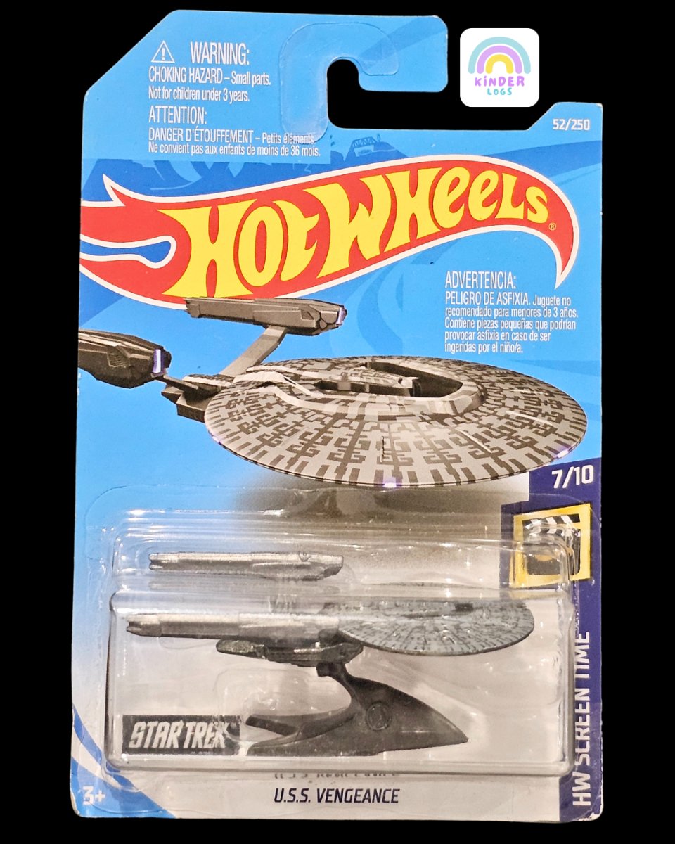 Hot Wheels Star Trek U.S.S Vengeance - Kinder Logs