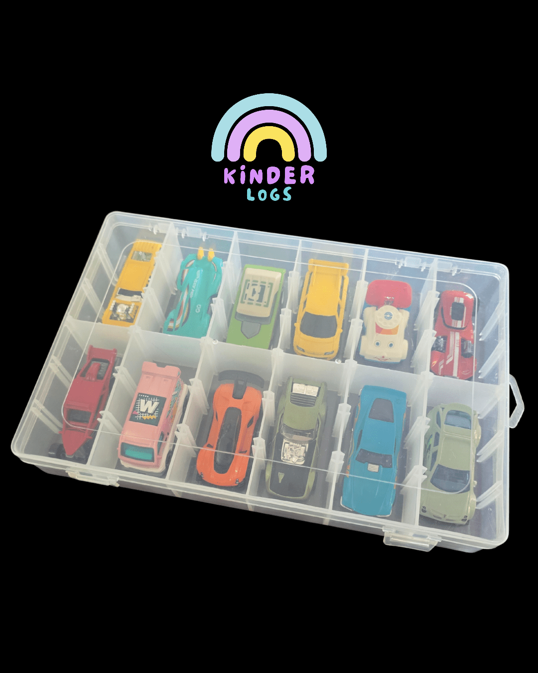 Hot Wheels Starter Pack - Gift Box of 12 Cars - Kinder Logs