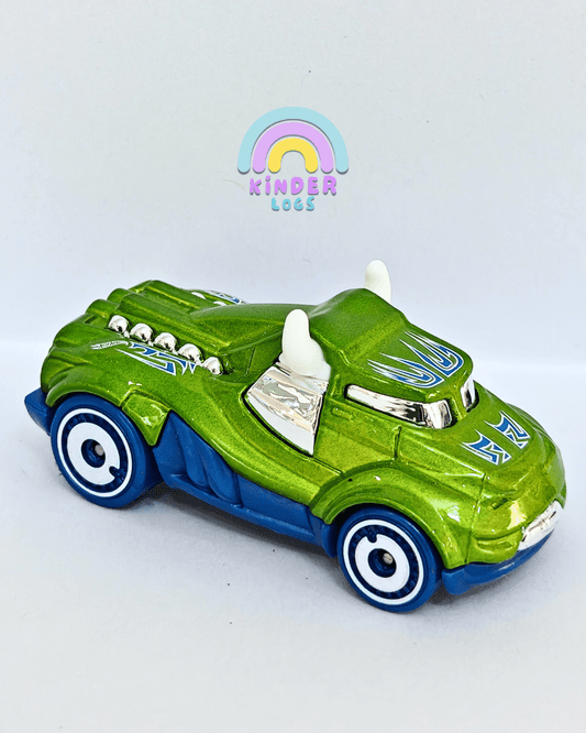 Hot Wheels Steer Clear - Green (Uncarded - New) - Kinder Logs