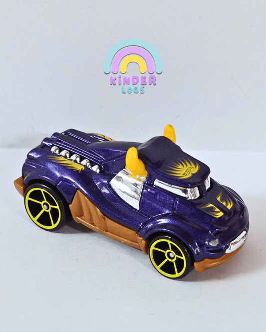 Hot Wheels Steer Clear - Purple (Uncarded - New) - Kinder Logs