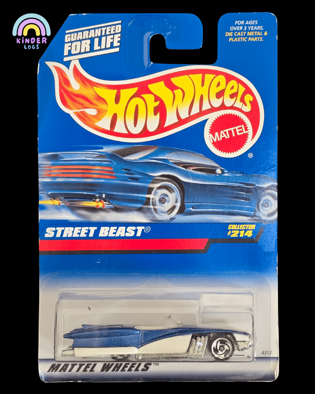 Hot Wheels Street Beast - Collector No. 214 - Kinder Logs