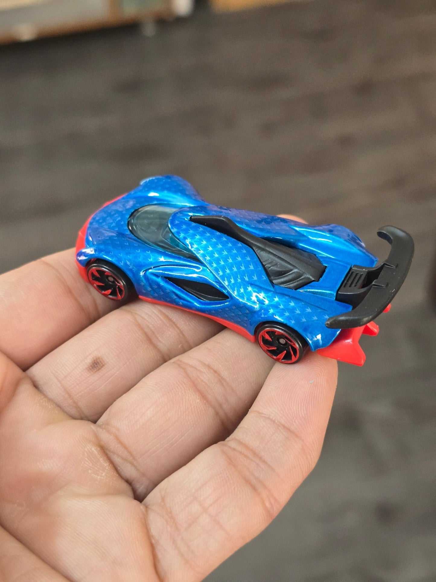 Hot Wheels Street Shrieker - Blue (Uncarded - New) - Kinder Logs