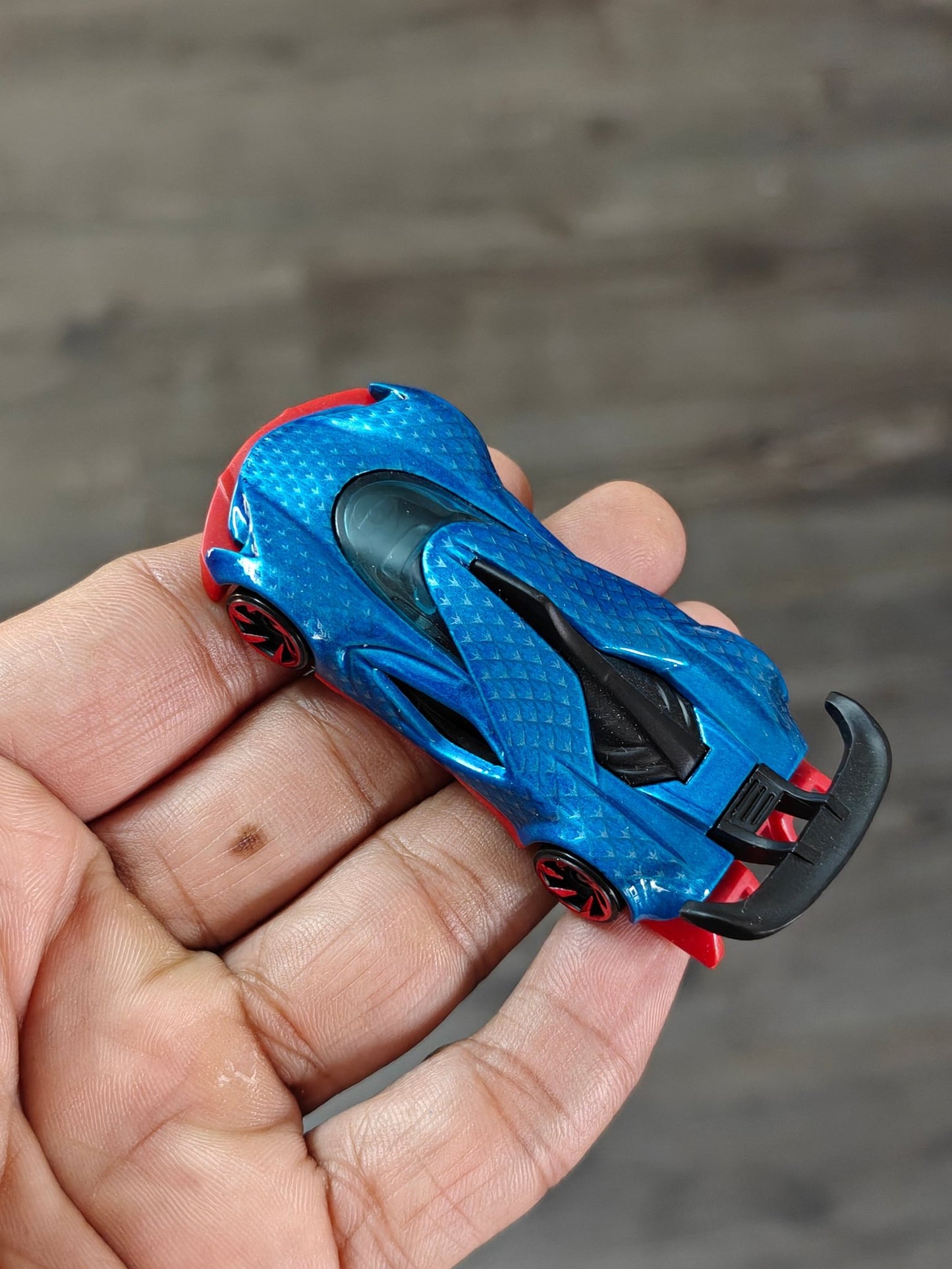 Hot Wheels Street Shrieker - Blue (Uncarded - New) - Kinder Logs