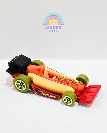 Hot Wheels Street Wiener Hotdog Car (Uncarded) - Kinder Logs