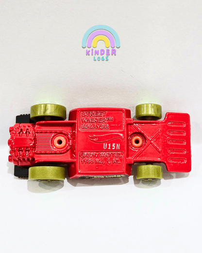 Hot Wheels Street Wiener Hotdog Car (Uncarded) - Kinder Logs