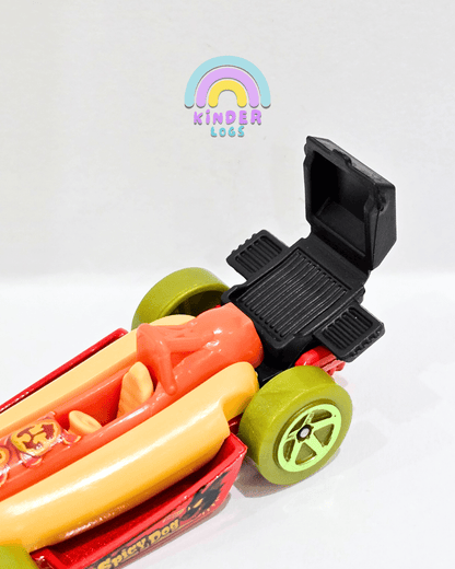 Hot Wheels Street Wiener Hotdog Car (Uncarded) - Kinder Logs