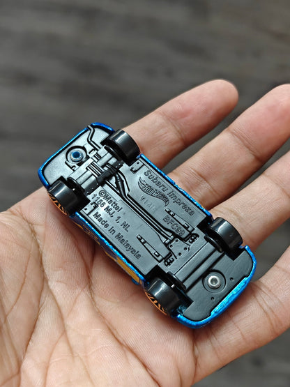 Hot Wheels Subaru Impreza WRX - Blue (Uncarded - New) - Kinder Logs