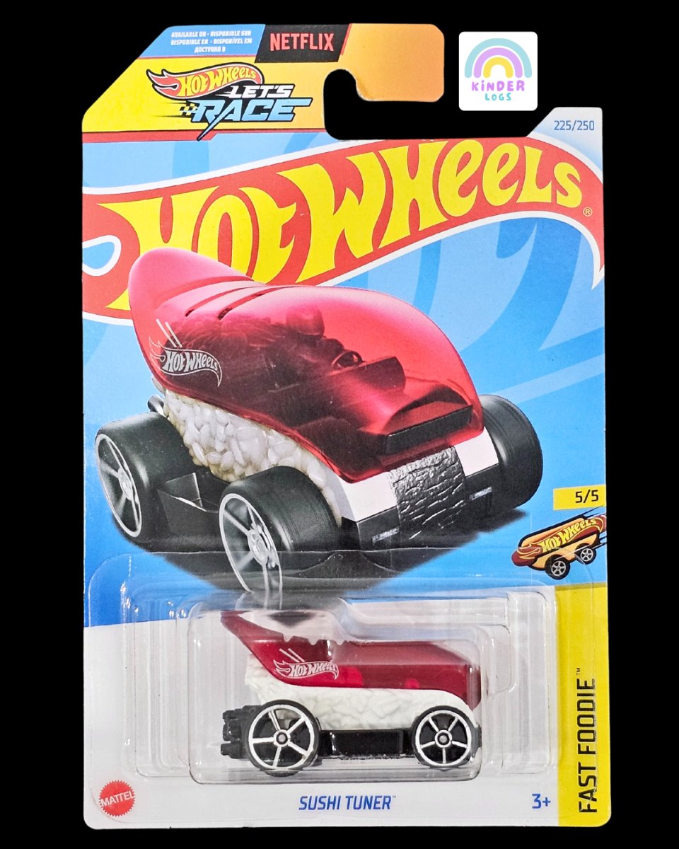 Hot Wheels Sushi Tuner - Red Color (M Case) - Kinder Logs