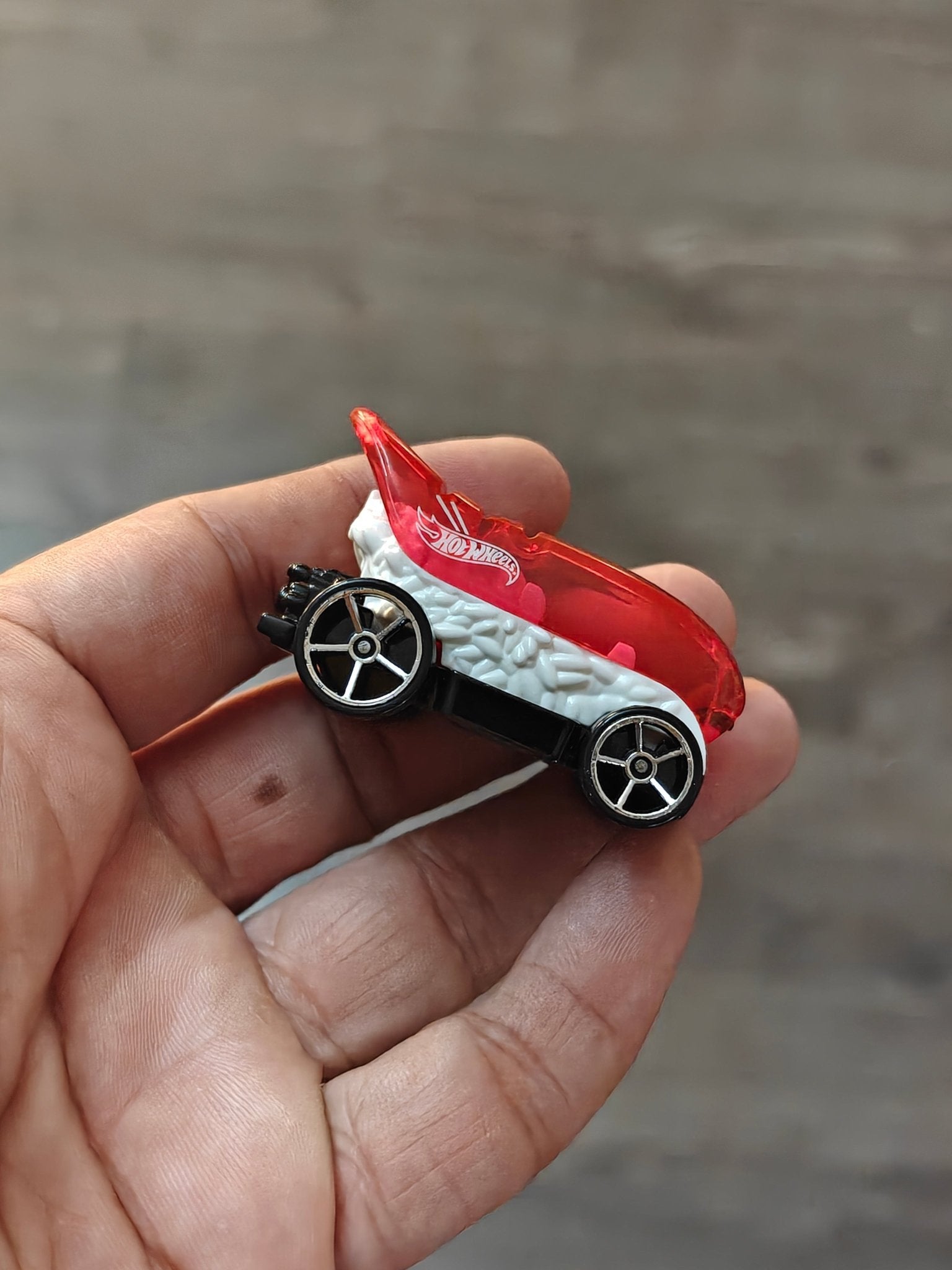 Hot Wheels Sushi Tuner - Red (Uncarded - New) - Kinder Logs