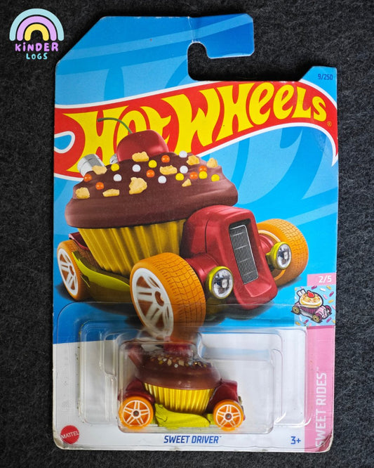 Hot Wheels Sweet Rides Cupcake Car [Sweet Driver] - Kinder Logs