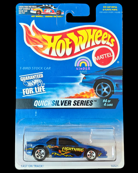 Hot Wheels T - Bird Stock Car - Quick Silver Series (Imported) - Kinder Logs