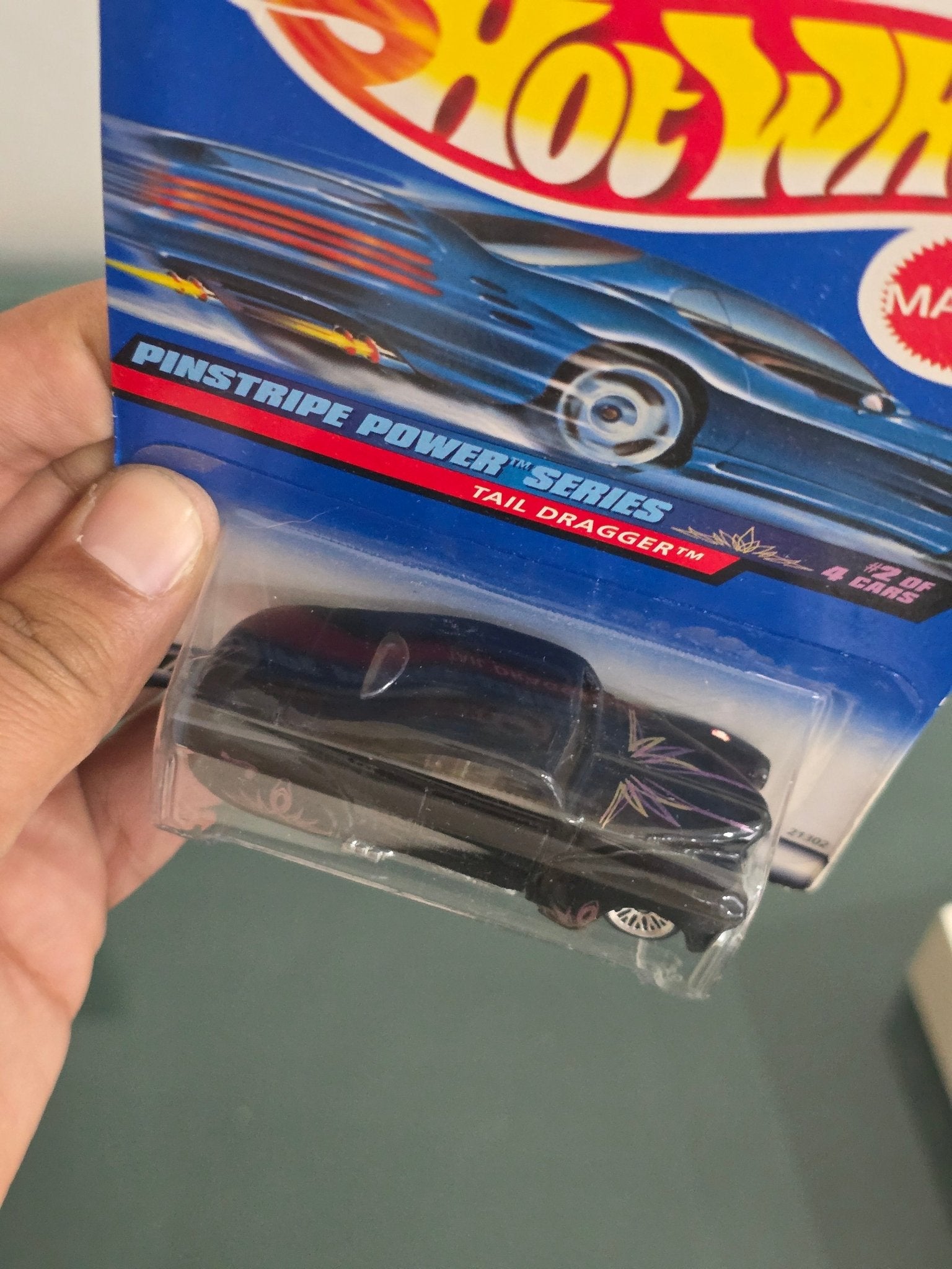Hot Wheels Tail Dragger - Pinstripe Power Series - Kinder Logs