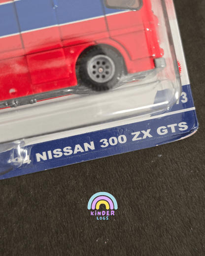 Hot Wheels Team Transport Euro Hauler and 1994 Nissan 300 ZX GTS - Kinder Logs
