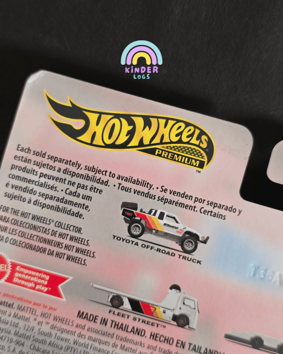 Hot Wheels Team Transport Euro Hauler and 1994 Nissan 300 ZX GTS - Kinder Logs