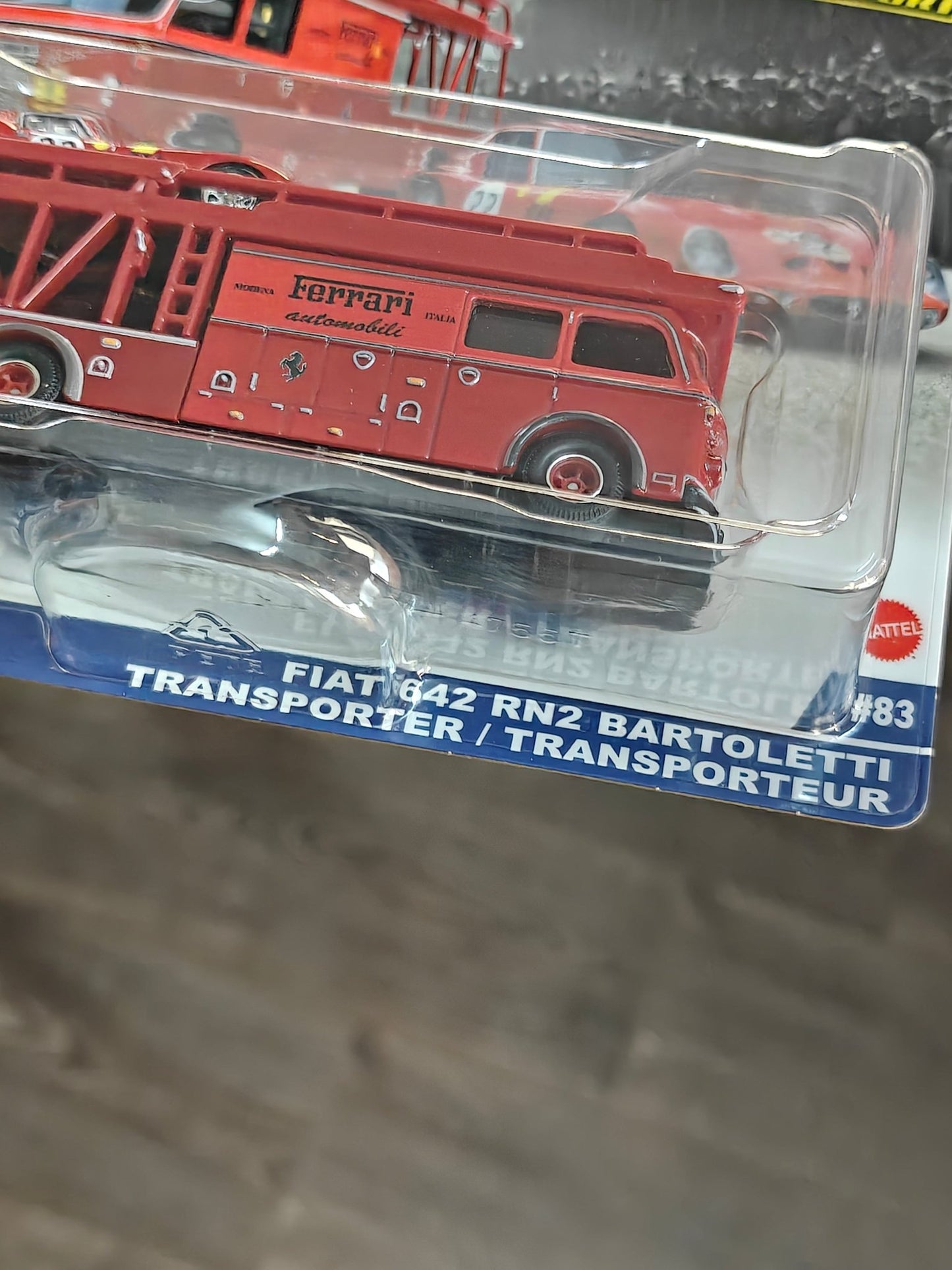 Hot Wheels Team Transport Ferrari 250 GTO & Fiat 642 RN2 Bartoletti - Kinder Logs