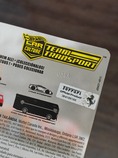 Hot Wheels Team Transport Ferrari 250 GTO & Fiat 642 RN2 Bartoletti - Kinder Logs