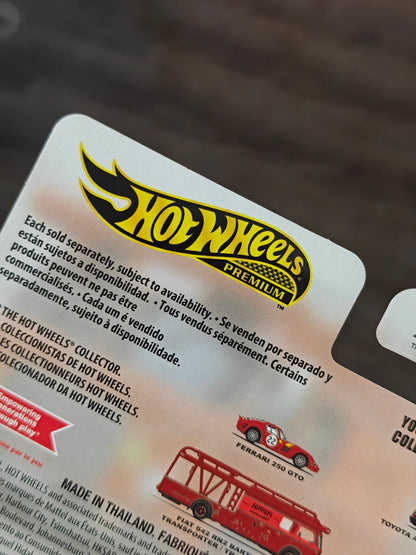 Hot Wheels Team Transport Ferrari 250 GTO & Fiat 642 RN2 Bartoletti - Kinder Logs