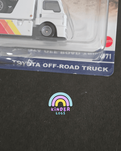 Hot Wheels Team Transport Fleet Street and Toyota Off - Road Truck - Kinder Logs