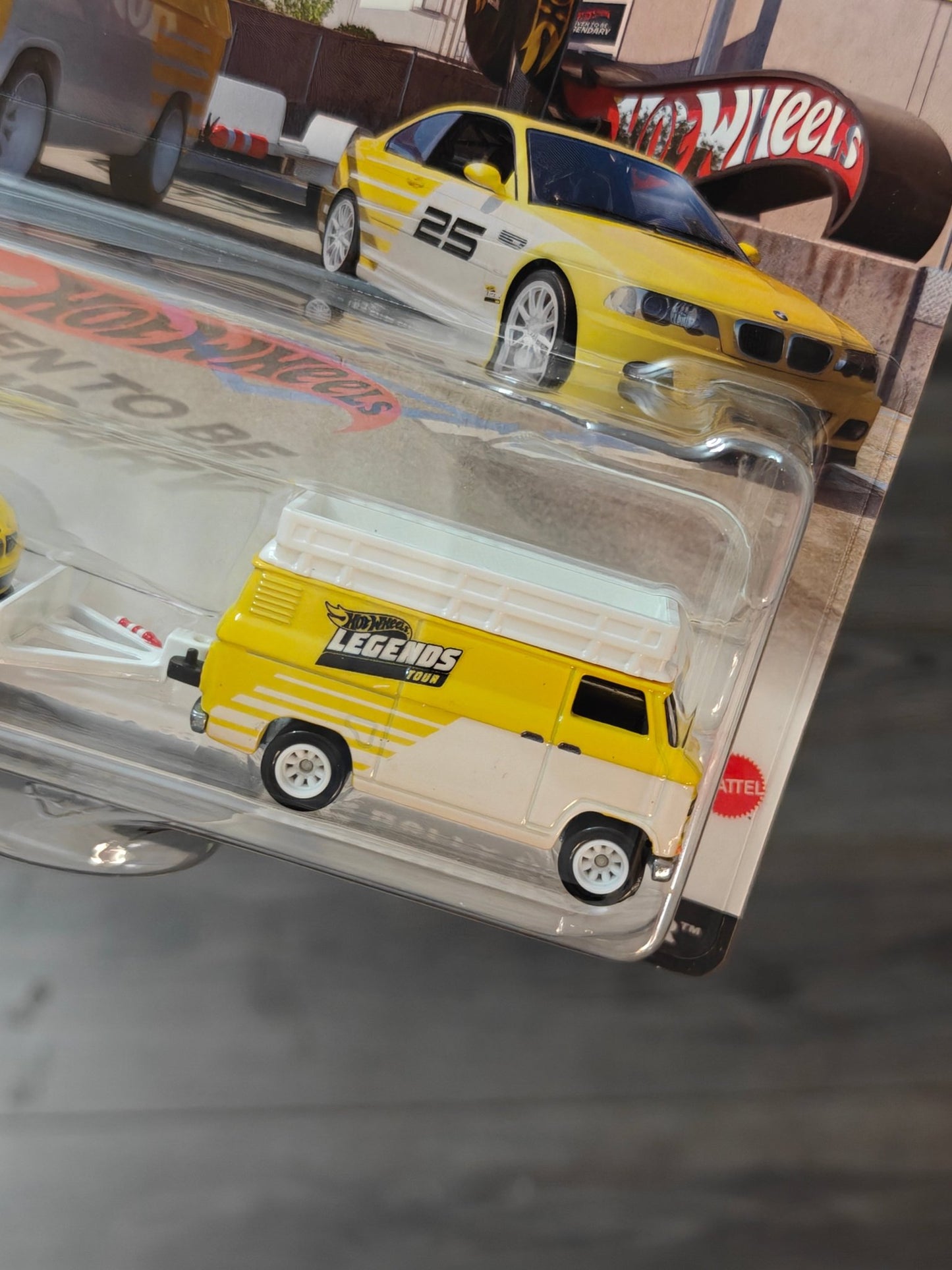 Hot Wheels Team Transport HW Rally Hauler and BMW M3 (Imported) - Kinder Logs