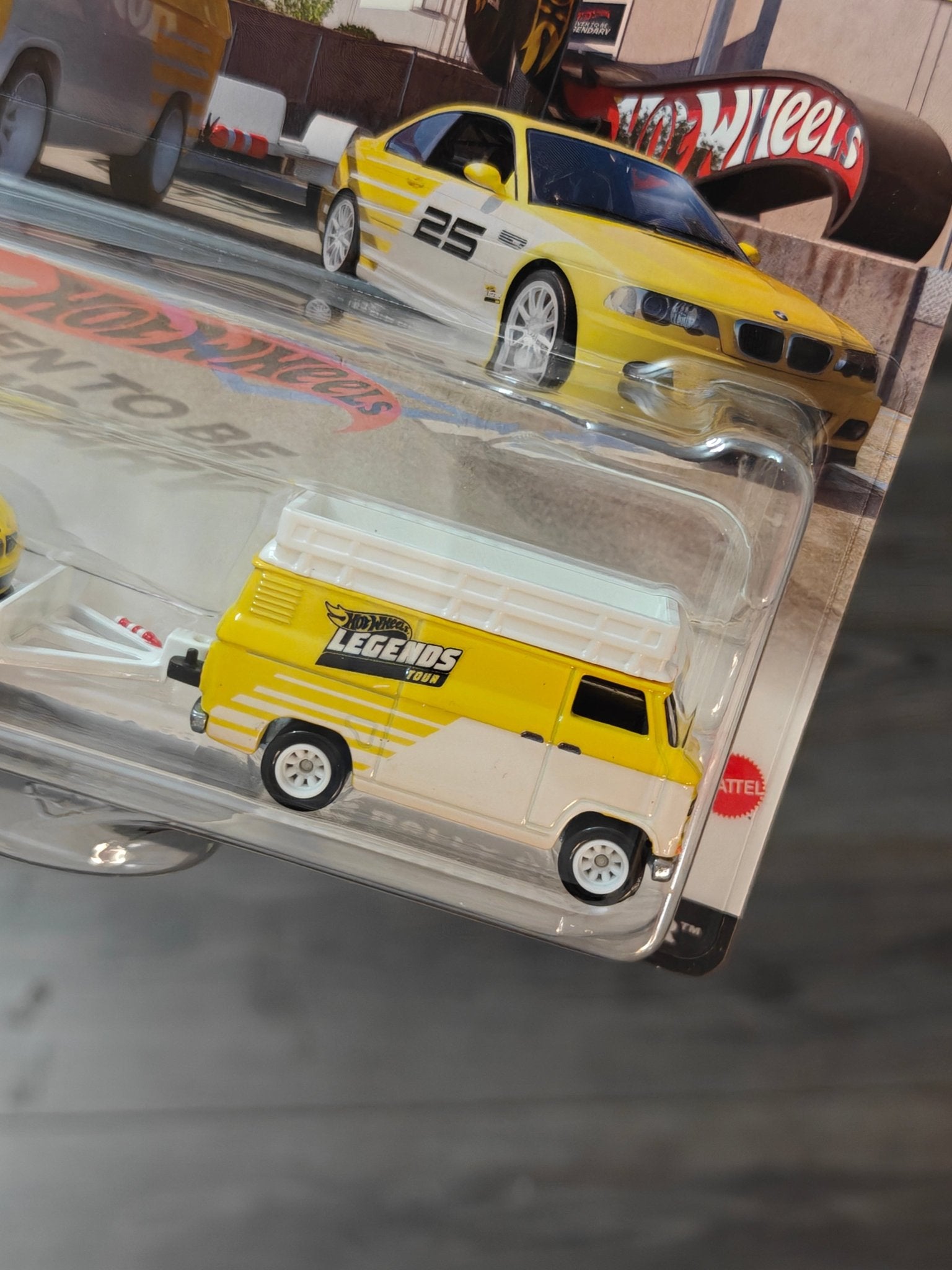 Hot Wheels Team Transport HW Rally Hauler and BMW M3 (Imported) - Kinder Logs